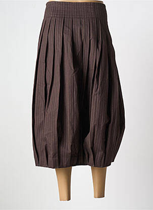 Jupe longue taille normale marron REMAIN femme