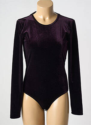 Body stretch manches longues violet KARMA KOMA femme
