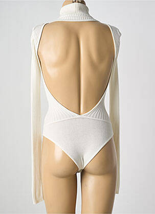 Body stretch manches longues blanc KARMA KOMA femme