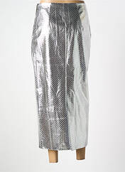 Jupe longue argent ROTATE pour femme seconde vue