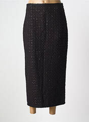 Jupe longue noir ROTATE pour femme seconde vue