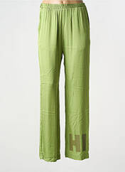 Pantalon droit vert LIV BERGEN pour femme seconde vue