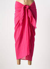 Paréo rose LOVE STORIES pour femme seconde vue