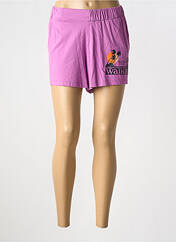 Short violet LOVE STORIES pour femme seconde vue