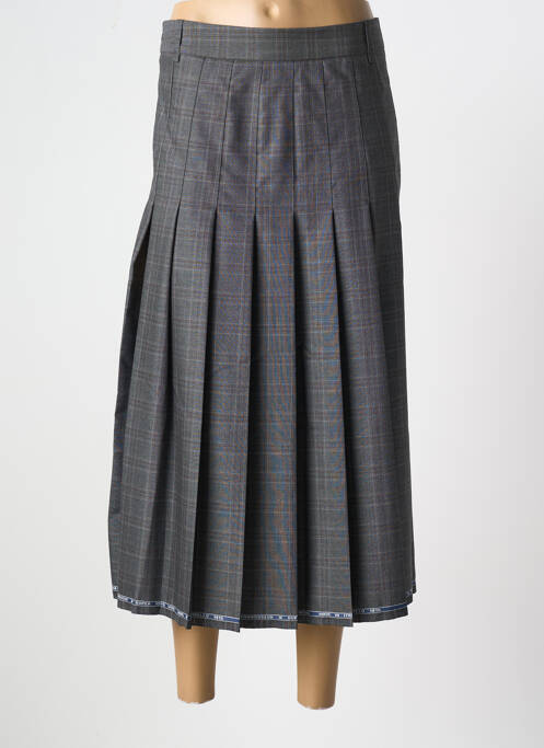 Jupe longue gris PHISIQUE DU ROLE pour femme