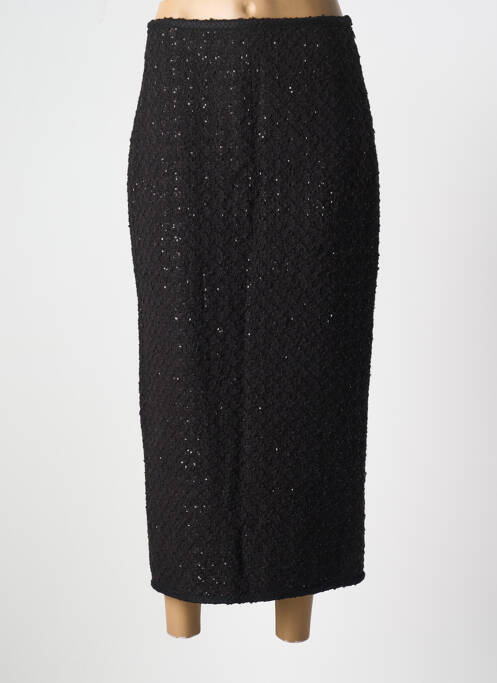 Jupe longue noir ROTATE pour femme