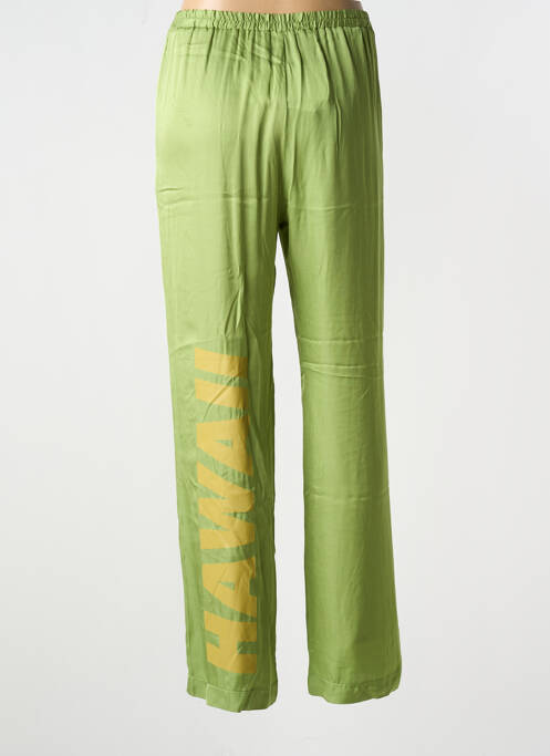 Pantalon droit vert LIV BERGEN pour femme