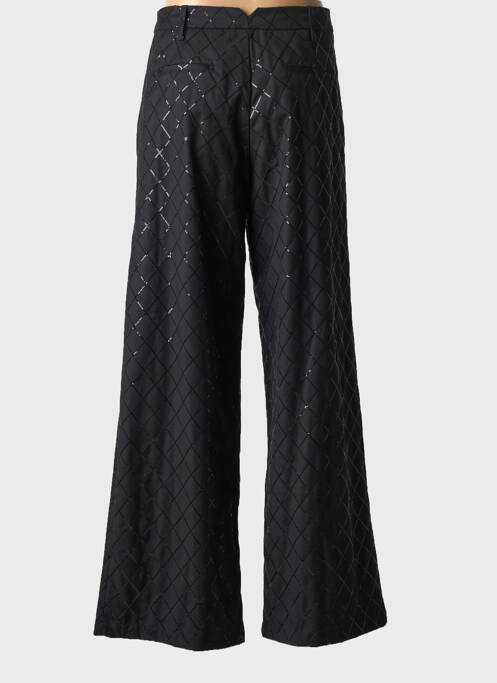 Pantalon large noir ROTATE pour femme
