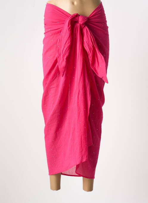 Paréo rose LOVE STORIES pour femme