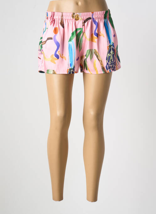 Short rose G.KERO pour femme
