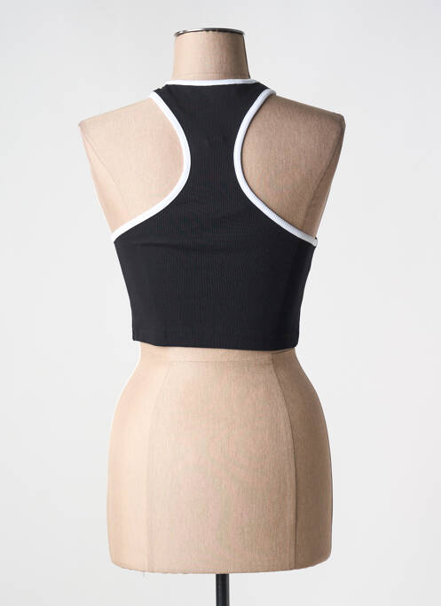 Top noir ROTATE pour femme