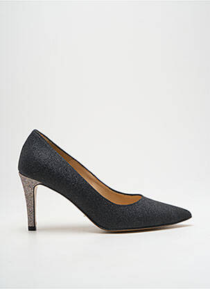 Escarpins bout pointu talon de 7 à 9cm noir CRÉATIS femme