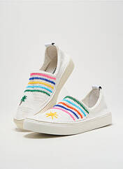 Slip ons blanc AMROSE pour femme seconde vue