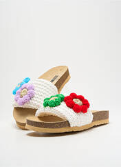 Mules/Sabots blanc AMROSE pour femme seconde vue