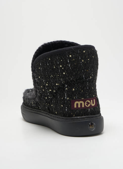 Bottines/Boots noir MOU pour femme