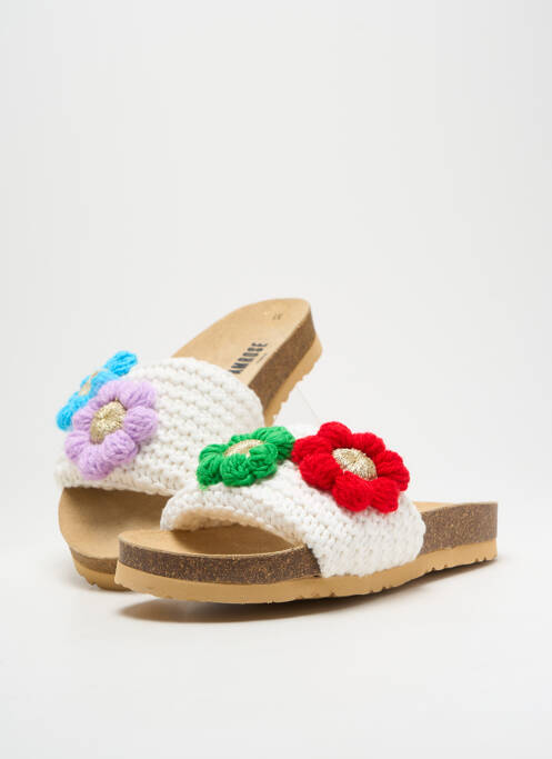 Mules/Sabots blanc AMROSE pour femme