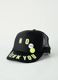 Casquette sérigraphie noir NEWTONE femme
