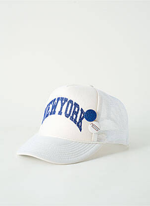 Casquette sérigraphie blanc NEWTONE femme
