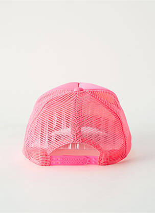 Casquette sérigraphie rose NEWTONE femme