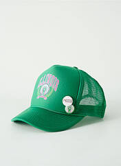 Casquette vert NEWTONE pour femme seconde vue
