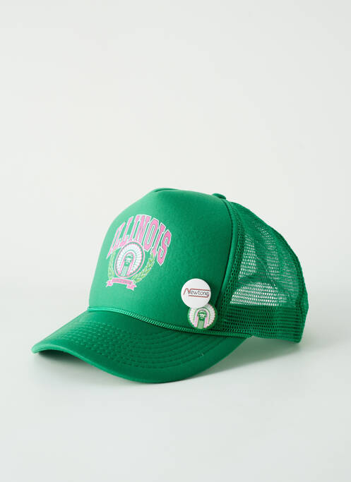 Casquette vert NEWTONE pour femme