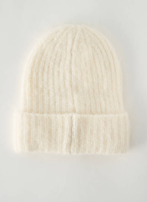 Bonnet beige KARMA KOMA pour femme