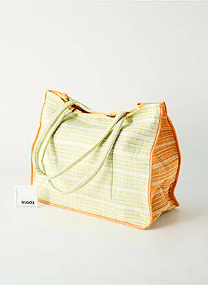 Sac multipoches forme rectangulaire vert CHARLIE JOE femme