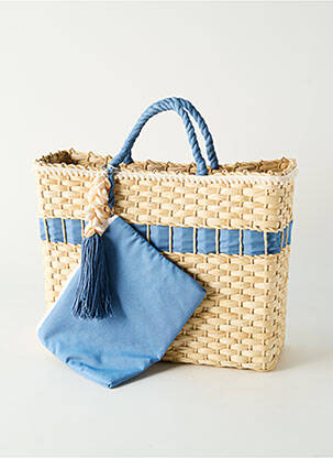 Sac multipoches bleu APRAYA femme