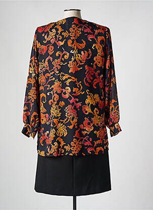Ensemble robe tissage crêpe noir FRANCE RIVOIRE femme