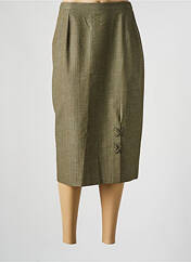 Jupe mi-longue vert FRANCE RIVOIRE pour femme seconde vue