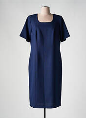 Robe mi-longue bleu IMPULSION pour femme seconde vue