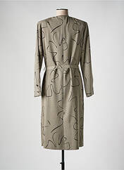 Robe mi-longue vert FRANCE RIVOIRE pour femme seconde vue