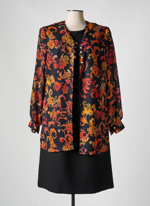 Ensemble robe noir FRANCE RIVOIRE pour femme