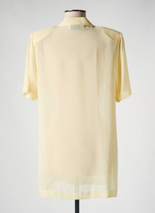 Tunique manches courtes jaune FRANCE RIVOIRE femme