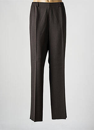 Pantalon droit taille élastique taille normale gris KARTING femme
