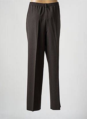 Pantalon droit taille élastique taille normale gris KARTING femme