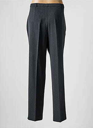 Pantalon droit taille à pinces taille normale gris FRANCE RIVOIRE femme
