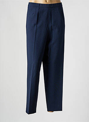 Pantalon 7/8 taille élastique taille normale bleu KARTING femme