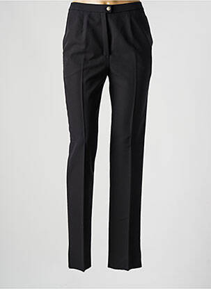 Pantalon slim taille haute taille haute noir KARTING femme