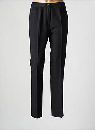 Pantalon slim taille haute taille haute noir GRIFFON femme
