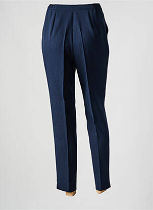 Pantalon slim taille haute taille haute bleu IMPULSION femme