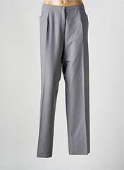 Pantalon droit gris GRIFFON pour femme seconde vue