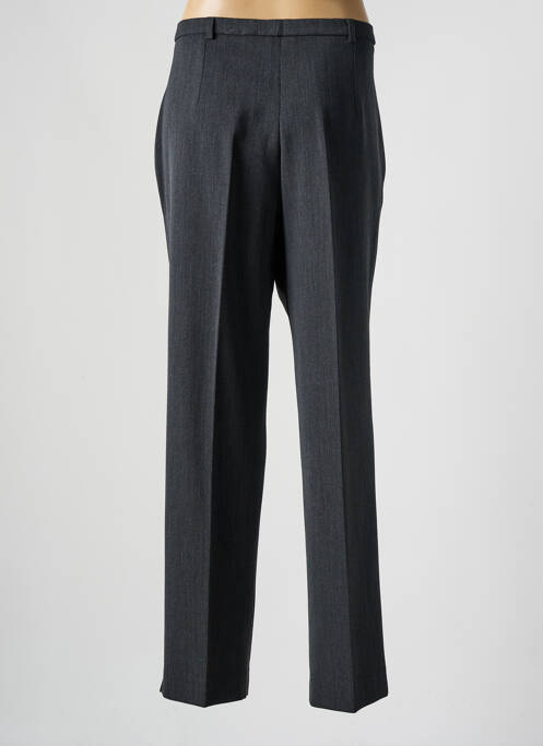 Pantalon droit taille à pinces taille normale gris FRANCE RIVOIRE femme