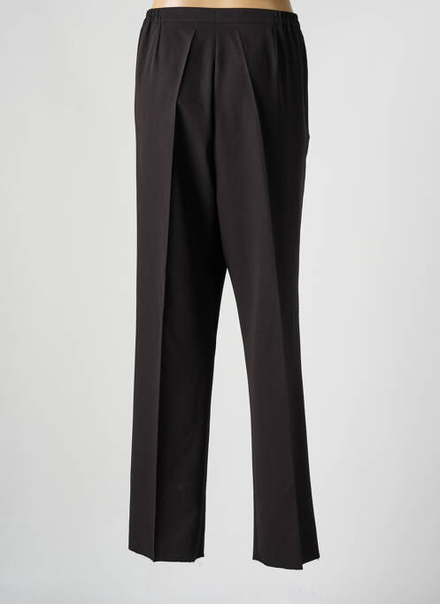 Pantalon droit noir GRIFFON pour femme