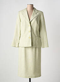 Ensemble jupe type de veste chic beige FRANCE RIVOIRE femme