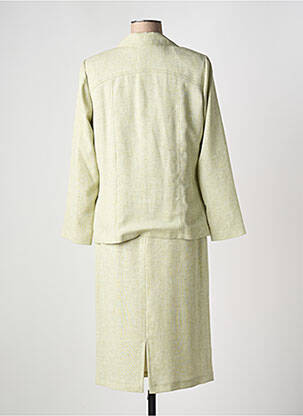 Ensemble jupe fermeture boutonnée sur le devant beige FRANCE RIVOIRE femme