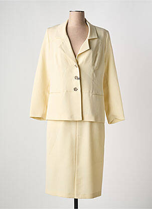 Ensemble jupe type de veste chic beige IMPULSION femme