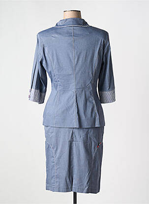 Ensemble jupe type de veste chic bleu GRIFFON femme