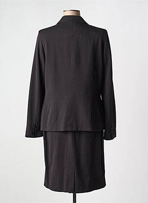 Ensemble jupe fermeture boutonnée sur le devant noir FRANCE RIVOIRE femme