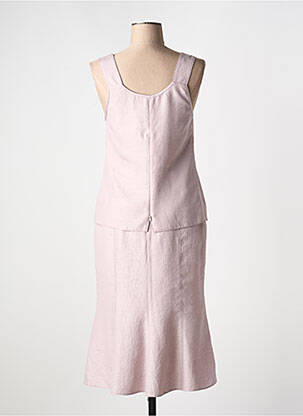 Ensemble jupe coupe cintrée rose FRANCE RIVOIRE femme
